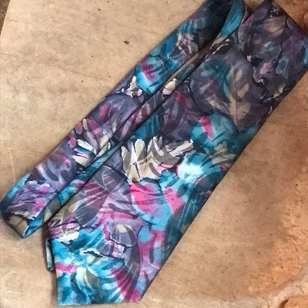 Andre Valetino Tie Multicolored/Vibrant Classy